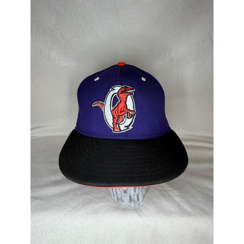 Ogden Raptors New Era 59FIFTY Fitted Hat 7 1/2 Purple MiLB Baseball Cap